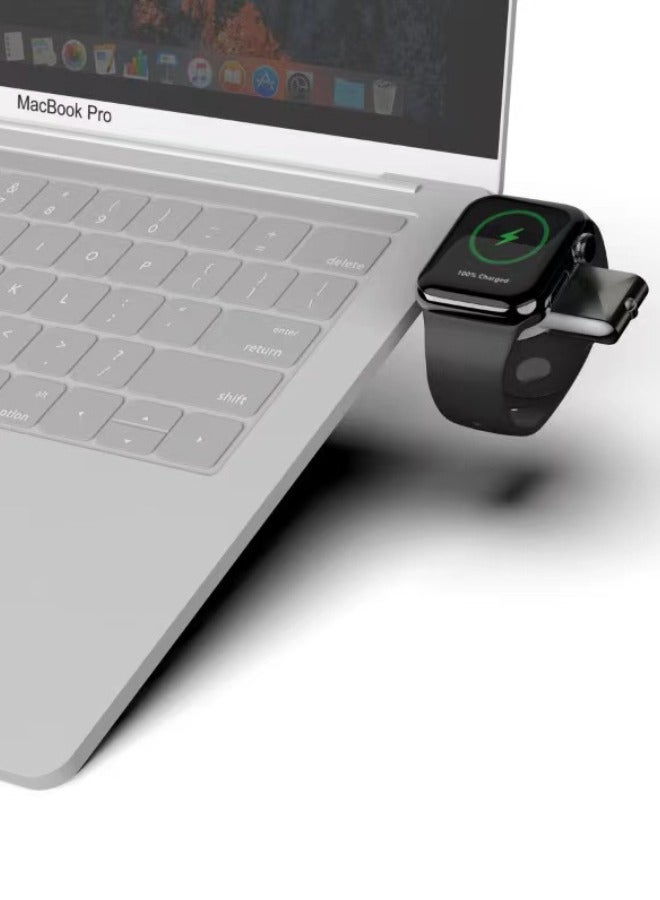 شاحن ساعة ابل لكل الموديلات يو اس بي و نوع سي يدعم الشحن السريع - Image 5